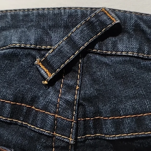 COPY - BABY PHAT BOOTCUT VINTAGE 90's HIP HOP Y2K DARK WASH DENIM BLUE JEANS JU… - Picture 5 of 16